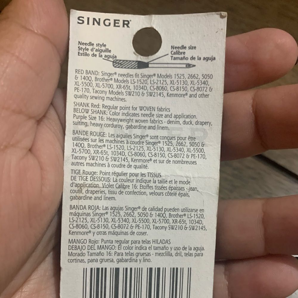 NWTSinger 4 Premium Regular Point Red Band Needles - Picture 4 of 5